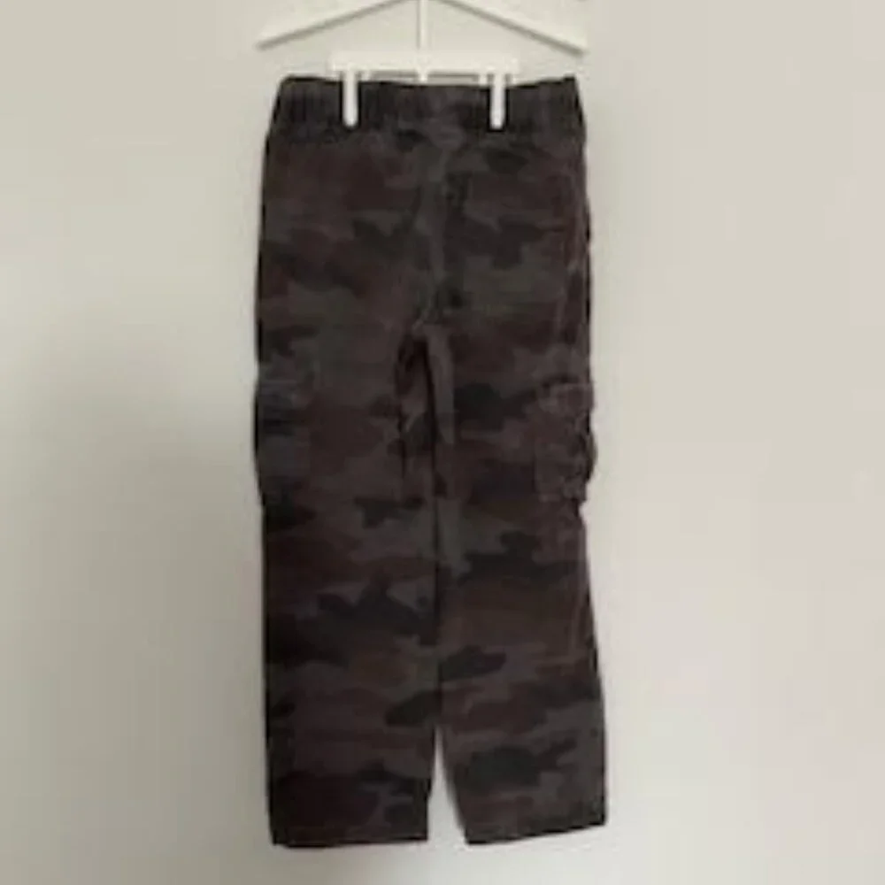 The Children's Place Boys' Pull-on Cargo Pants – Night Camo, Size 6